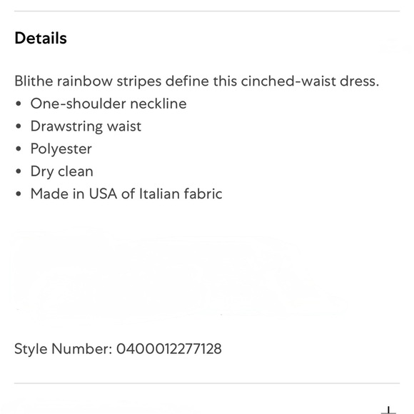 Milly Multicolored One Shoulder May Dress Size Small - Picture 11 of 11